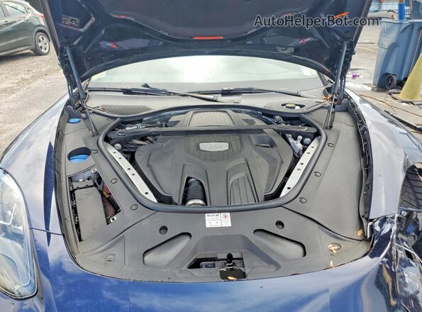 WP0AA2A72LL103710 2020 PORSCHE PANAMERA Blue Սալոնի հետևի տեսք