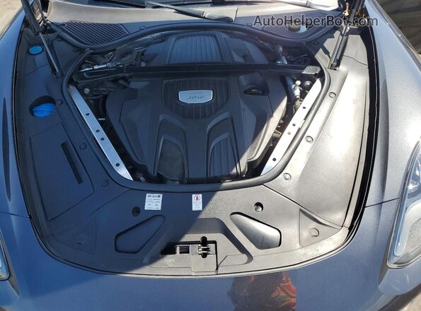 WP0AA2A73JL100814 2018 PORSCHE PANAMERA Gray უკანა სალონის ხედი