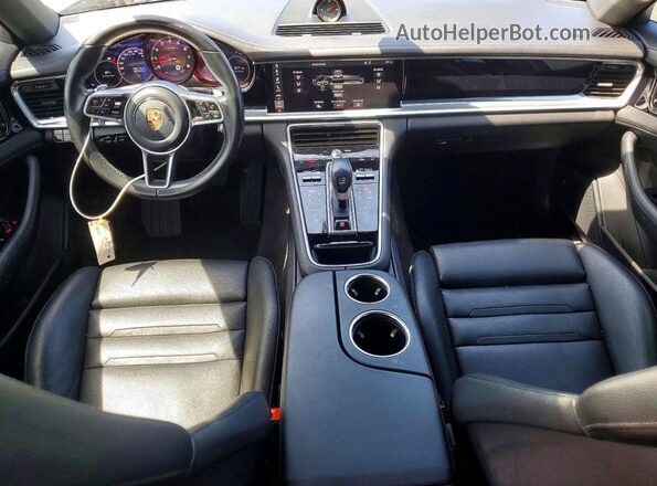 WP0AA2A73JL100814 2018 PORSCHE PANAMERA Gray წინა პანელის ხედი