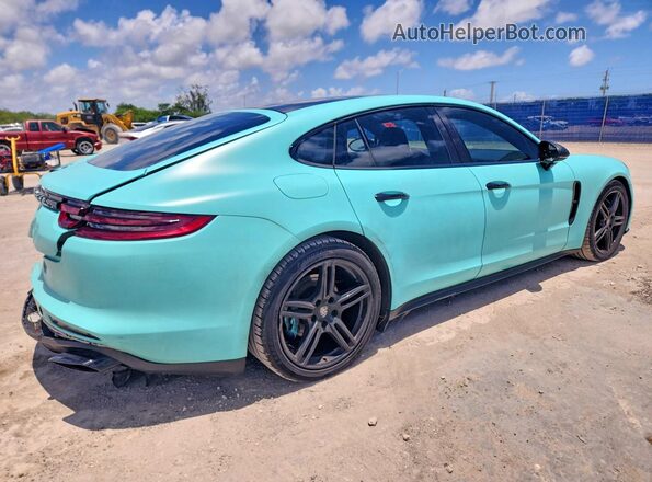 WP0AA2A73JL103504 2018 PORSCHE PANAMERA Turquoise Հետևի աջ