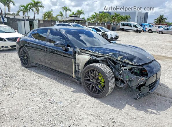 WP0AA2A7XGL006132 2016 PORSCHE PANAMERA Black Przód prawy
