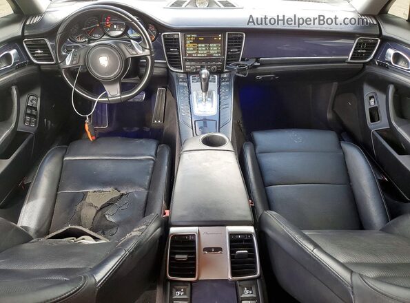WP0AA2A7XGL006132 2016 PORSCHE PANAMERA Black Widok deski rozdzielczej