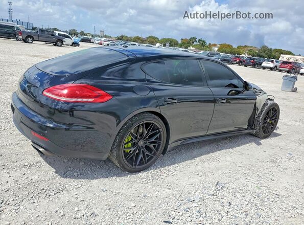 WP0AA2A7XGL006132 2016 PORSCHE PANAMERA Black Tył prawy