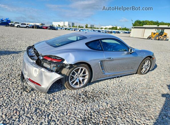 WP0AA2A80RK255878 2024 PORSCHE CAYMAN Серебряный Задняя правая четверть