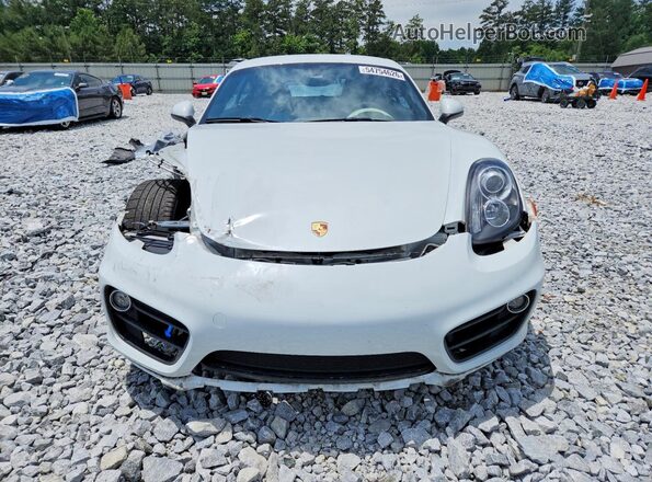 WP0AA2A85GK170130 2016 PORSCHE CAYMAN White Вид спереду
