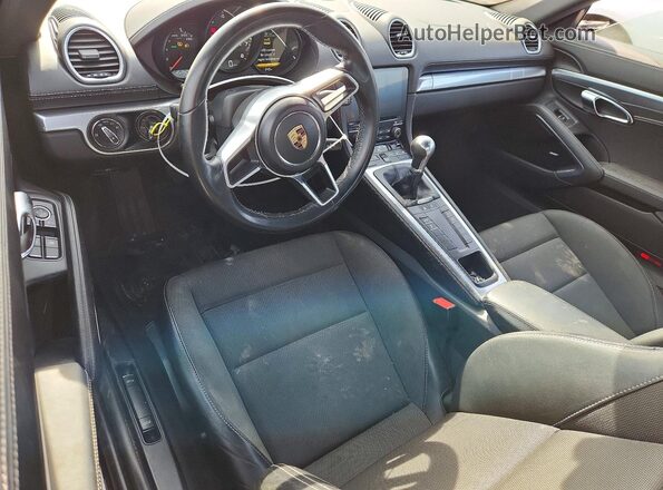 WP0AA2A87JS260242 2018 PORSCHE CAYMAN Silver Dashboard view