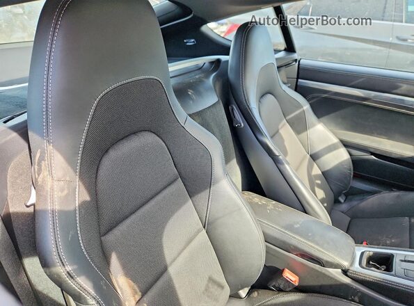 WP0AA2A87JS260242 2018 PORSCHE CAYMAN Silver Rear seats view