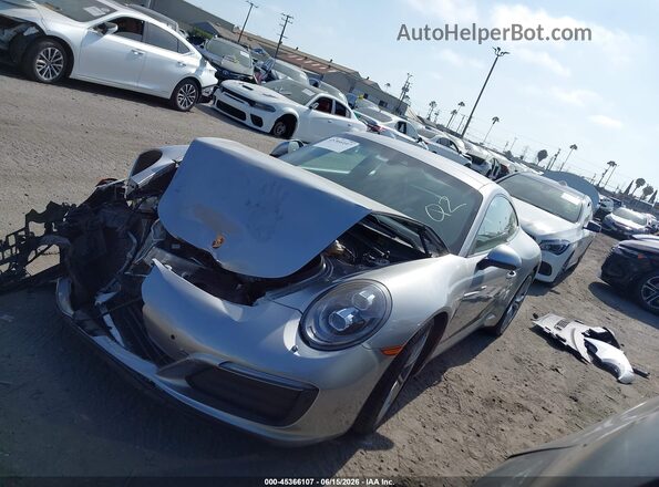 WP0AA2A92HS107089 2017 PORSCHE 911 Silver Front left