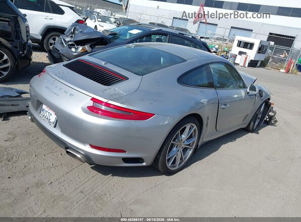WP0AA2A92HS107089 2017 PORSCHE 911 Silver Rear right