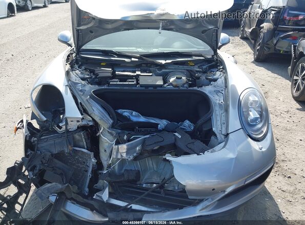 WP0AA2A92HS107089 2017 PORSCHE 911 Silver Rear view