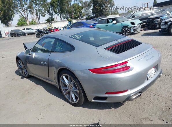WP0AA2A92HS107089 2017 PORSCHE 911 Silver Rear left