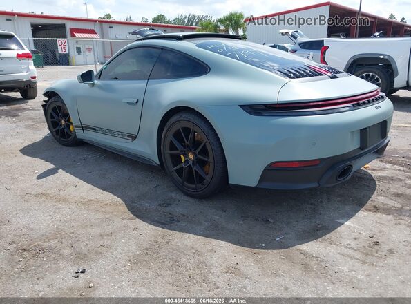 WP0AA2A92SS207197 2025 PORSCHE 911 Бирюзовый Задняя левая четверть