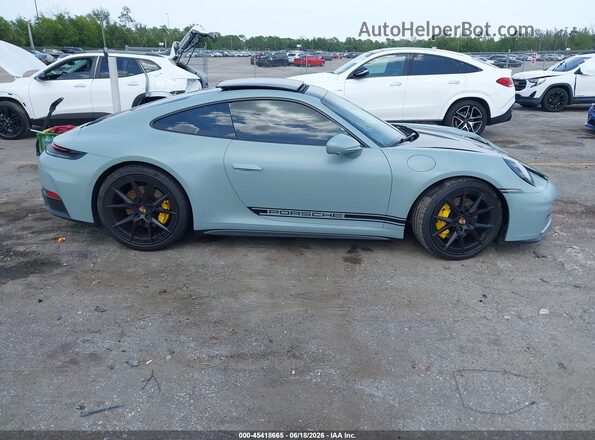 WP0AA2A92SS207197 2025 PORSCHE 911 Бирюзовый Вид задней части салона