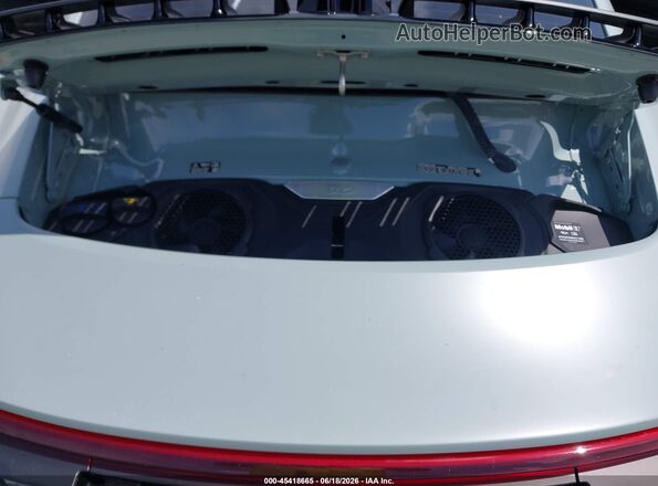 WP0AA2A92SS207197 2025 PORSCHE 911 Бирюзовый Вид сзади