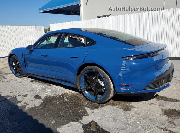 WP0AA2Y13NSA14760 2022 PORSCHE TAYCAN Blue 