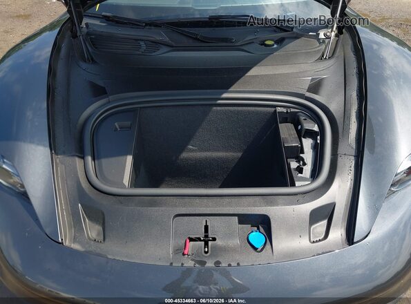 WP0AA2Y13NSA16721 2022 PORSCHE TAYCAN Gray უკანა ხედი