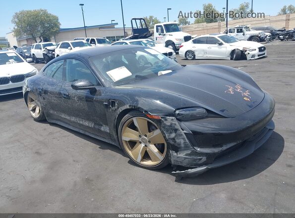 WP0AA2Y14NSA15187 2022 PORSCHE TAYCAN Black Vista del cuadro de instrumentos