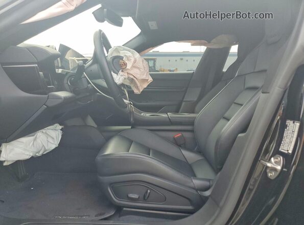 WP0AA2Y14RSA13316 2024 PORSCHE TAYCAN Black Սալոնի դիմացի տեսք