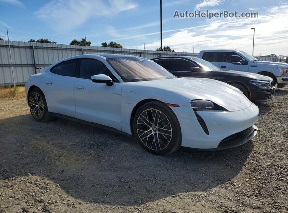 WP0AA2Y17MSA13853 2021 PORSCHE TAYCAN White 