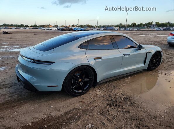 WP0AA2Y19SSA08361 2025 PORSCHE TAYCAN Green Tył prawy