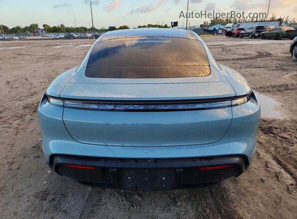 WP0AA2Y19SSA08361 2025 PORSCHE TAYCAN Green Widok z tyłu