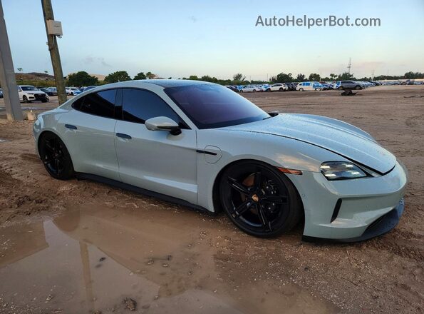 WP0AA2Y19SSA08361 2025 PORSCHE TAYCAN Green Przód prawy