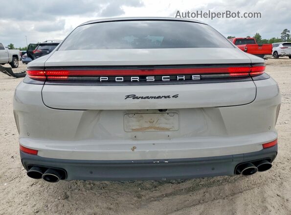 WP0AA2YAXSL006870 2025 PORSCHE PANAMERA Gray Вид ззаду