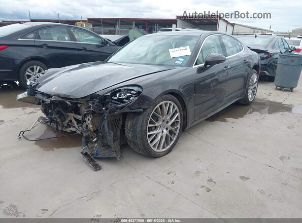 WP0AB2A74JL133091 2018 PORSCHE PANAMERA Коричневый Передняя левая четверть