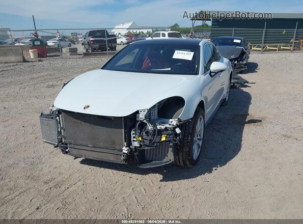 WP0AB2A75JL132662 2018 PORSCHE PANAMERA Белый Передняя левая четверть