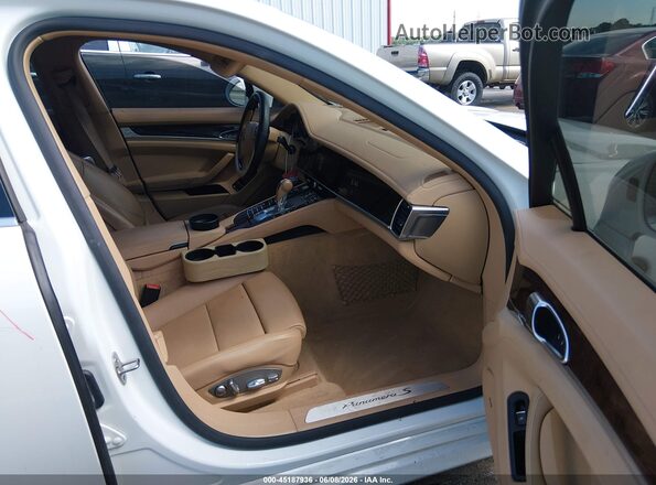 WP0AB2A78GL050787 2016 PORSCHE PANAMERA White Սալոնի դիմացի տեսք