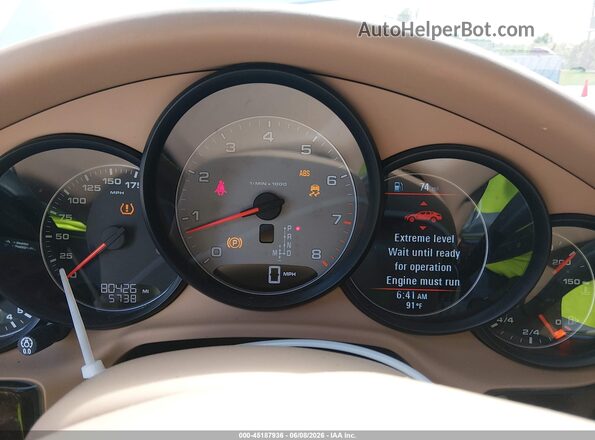 WP0AB2A78GL050787 2016 PORSCHE PANAMERA White Հետևի նստատեղերի տեսք