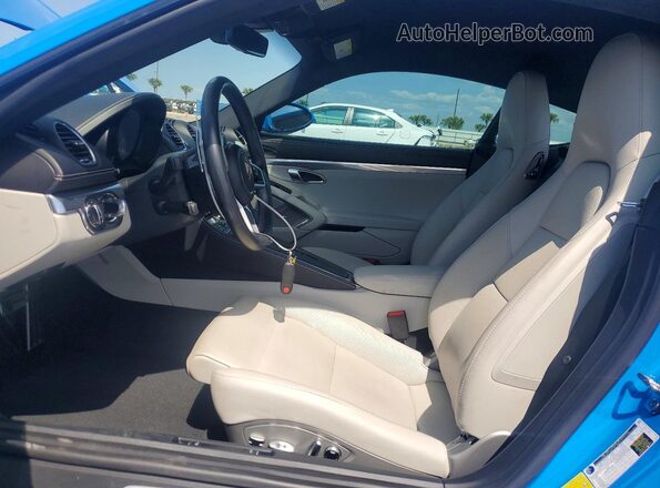 WP0AB2A86NS263328 2022 PORSCHE CAYMAN Blue Սալոնի դիմացի տեսք