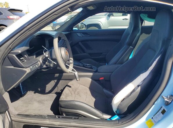 WP0AB2A95SS225108 2025 PORSCHE 911 Turquoise Front interior view