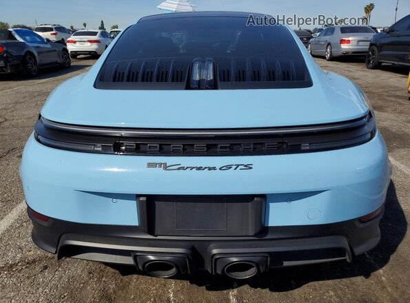 WP0AB2A95SS225108 2025 PORSCHE 911 Turquoise Rear view