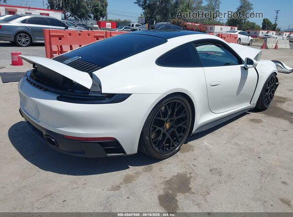 WP0AB2A96PS220751 2023 PORSCHE 911 Белый Задняя правая четверть