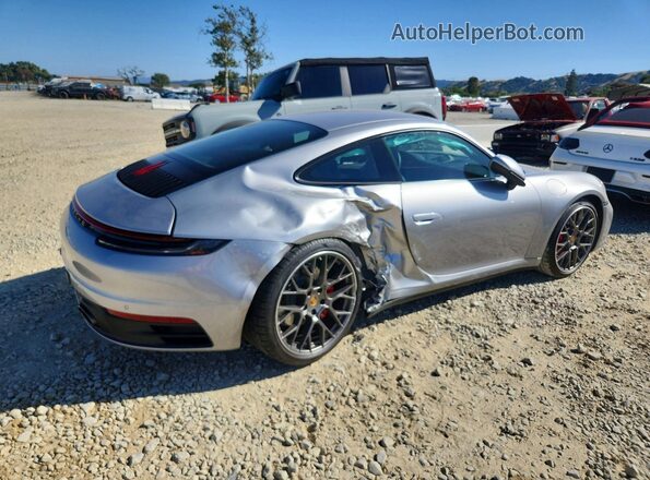WP0AB2A97LS229517 2020 PORSCHE 911 Silver Rear right
