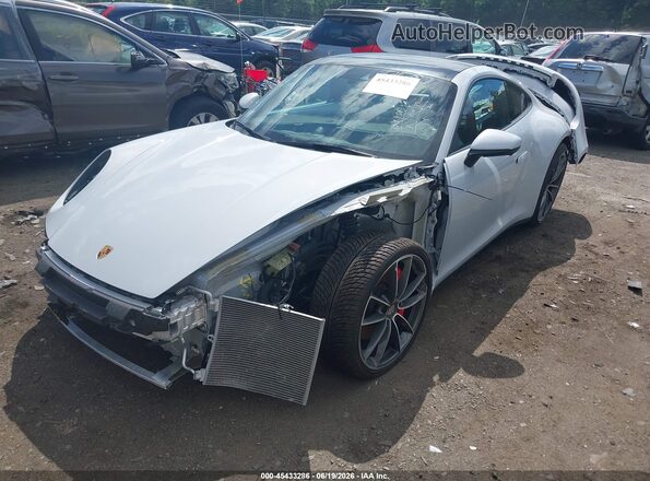 WP0AB2A98PS220461 2023 PORSCHE 911 Белый Передняя левая четверть