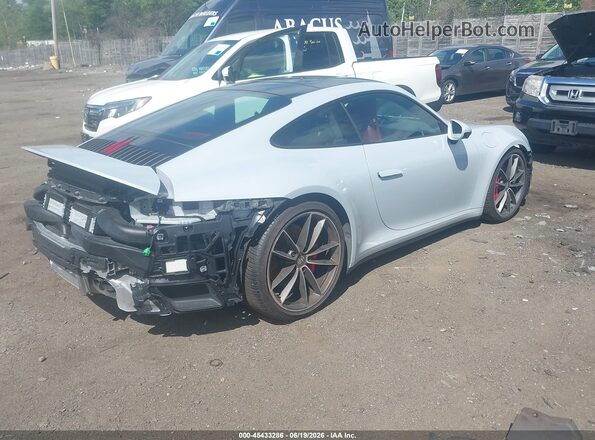 WP0AB2A98PS220461 2023 PORSCHE 911 Белый Задняя правая четверть