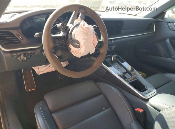 WP0AB2A99NS221891 2022 PORSCHE 911 Silver Widok deski rozdzielczej