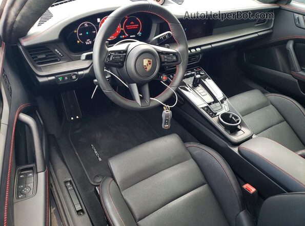 WP0AB2A99SS226102 2025 PORSCHE 911 Gray Առջևի վահանակի տեսք