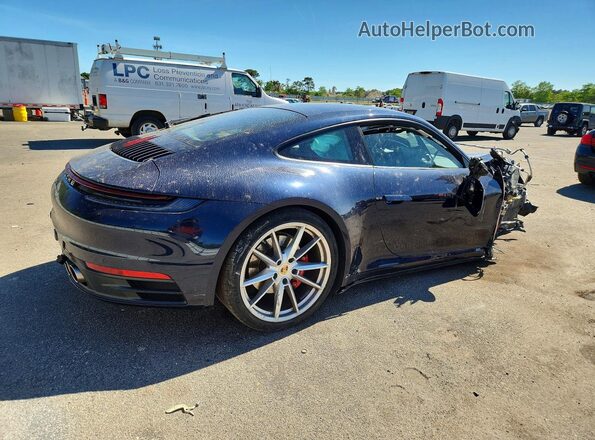 WP0AB2A9XLS227616 2020 PORSCHE 911 Blue Rear right