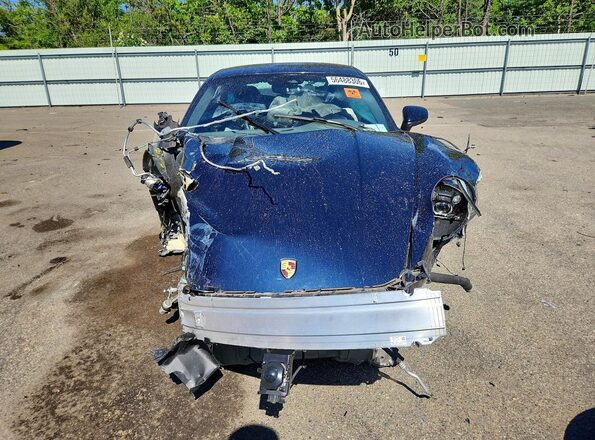 WP0AB2A9XLS227616 2020 PORSCHE 911 Blue Front view