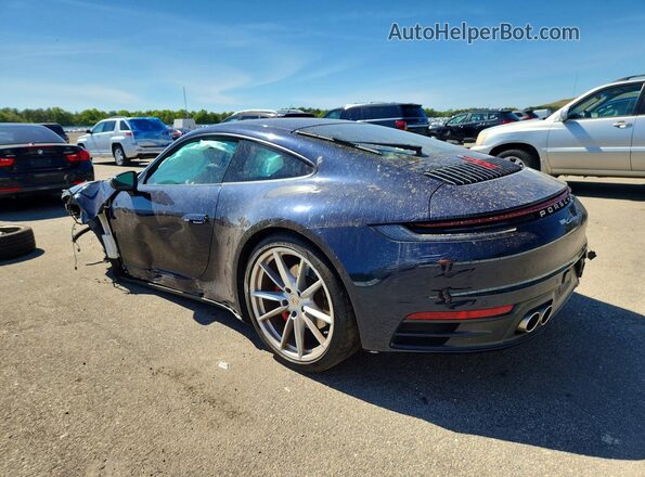 WP0AB2A9XLS227616 2020 PORSCHE 911 Blue Rear left