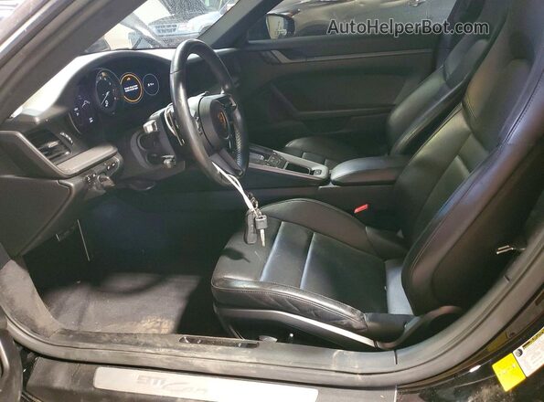 WP0AB2A9XLS227857 2020 PORSCHE 911 Black Front interior view