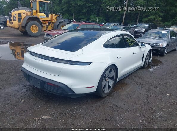 WP0AB2Y13LSA51785 2020 PORSCHE TAYCAN White Trasero derecho