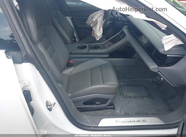 WP0AB2Y13LSA51785 2020 PORSCHE TAYCAN White Vista interior delantera