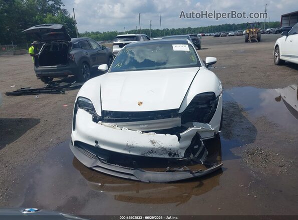 WP0AB2Y13LSA51785 2020 PORSCHE TAYCAN White Vista del cuadro de instrumentos