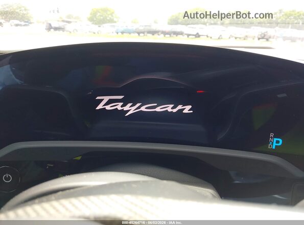 WP0AB2Y15LSA50153 2020 PORSCHE TAYCAN White უკანა სავარძლების ხედი