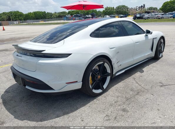 WP0AB2Y15LSA50153 2020 PORSCHE TAYCAN White უკანა მარჯვენა