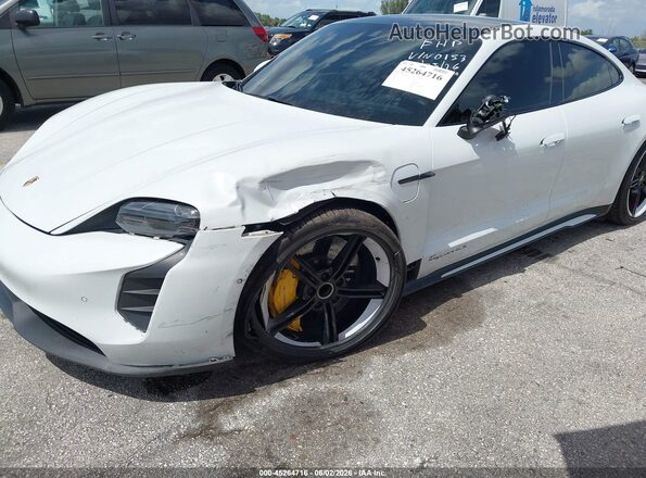 WP0AB2Y15LSA50153 2020 PORSCHE TAYCAN White წინა ხედი